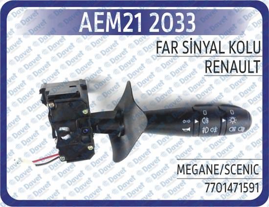 ZENON RN97824 Far Korna Kolu 13 2 Pin Megane-Kangoo-Clio Ii 2001-